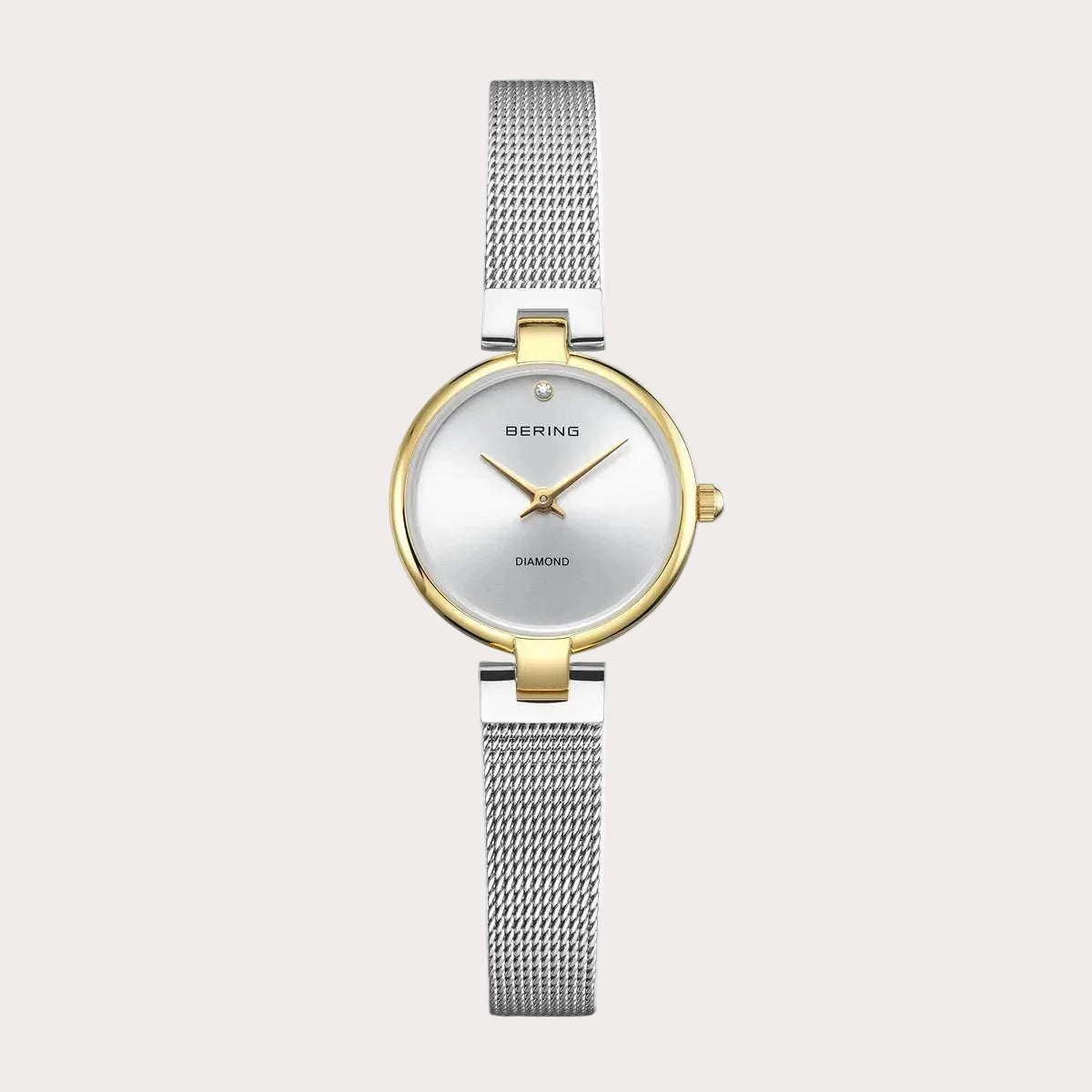 BERING Ladies Two Tone & Diamond Watch