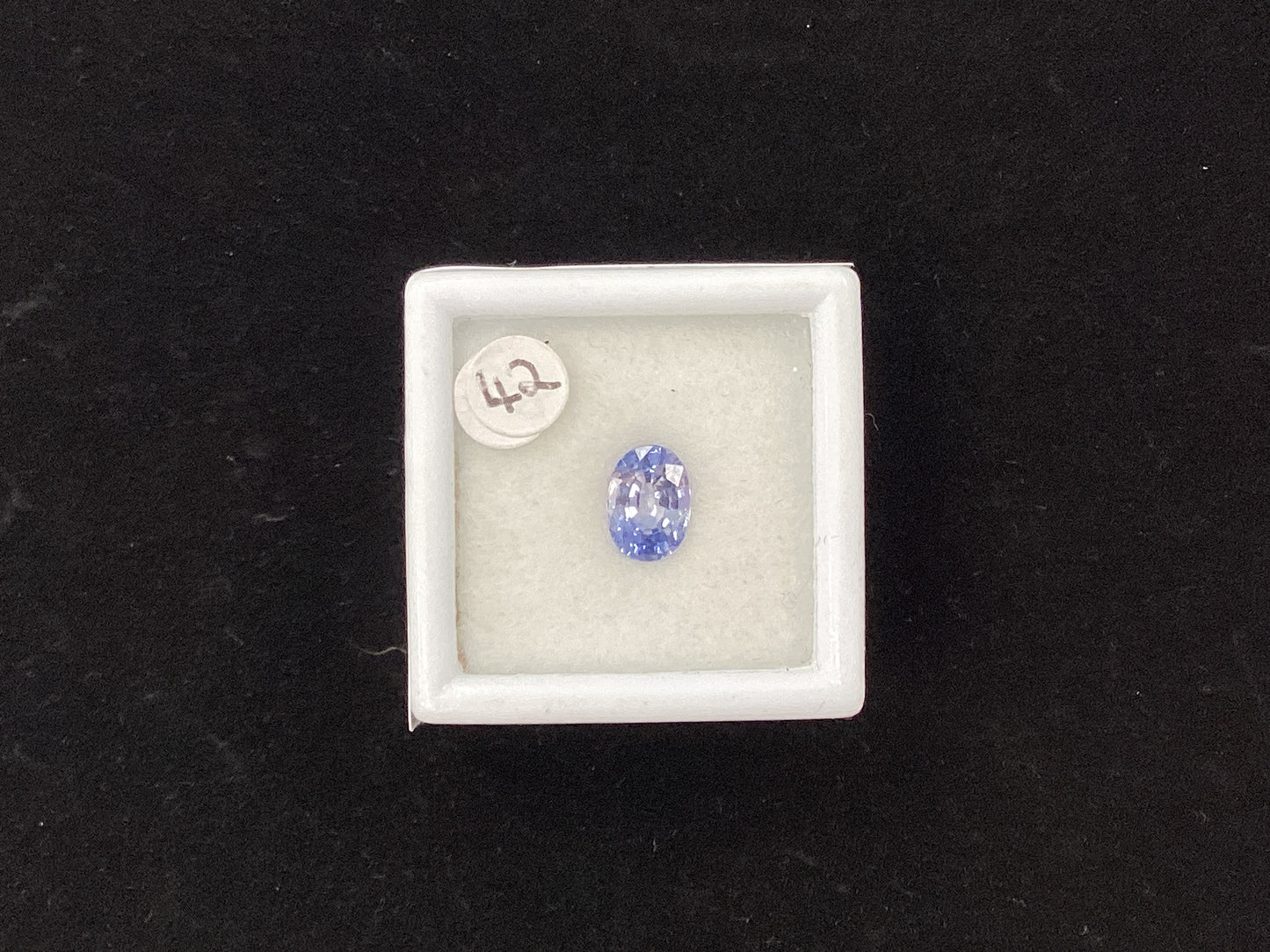Oval Blue Sapphire B123