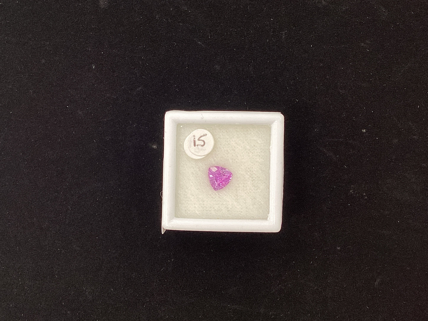 Trillion Cut Pink Sapphire P82 5.7 x 5.5mm 0.74ct