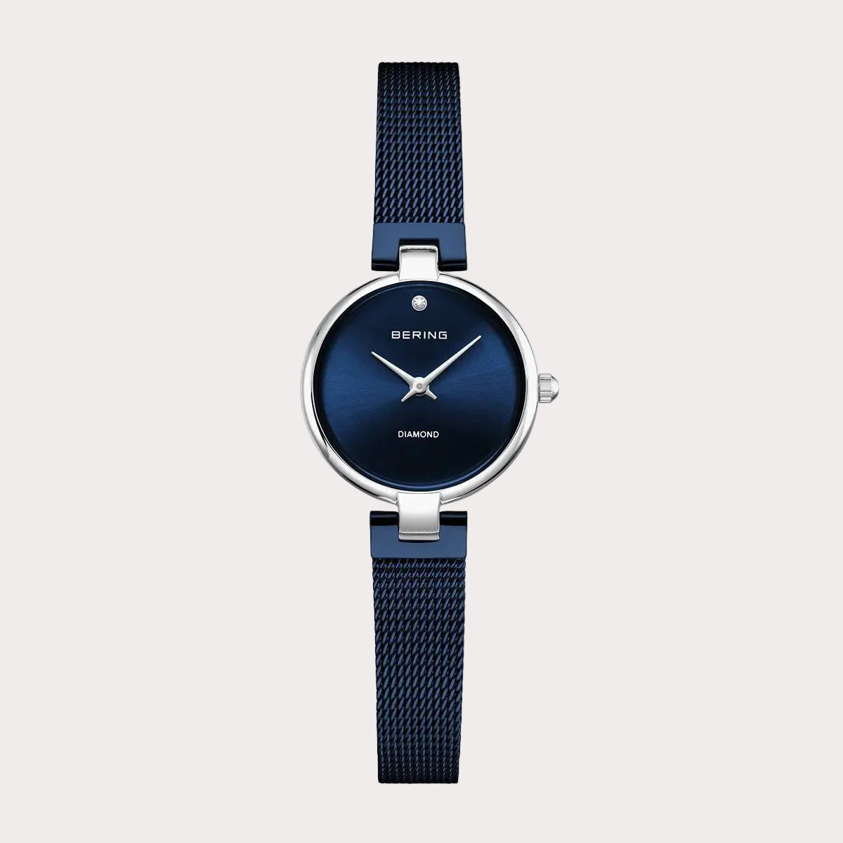 BERING Ladies Navy Blue & Diamond Watch
