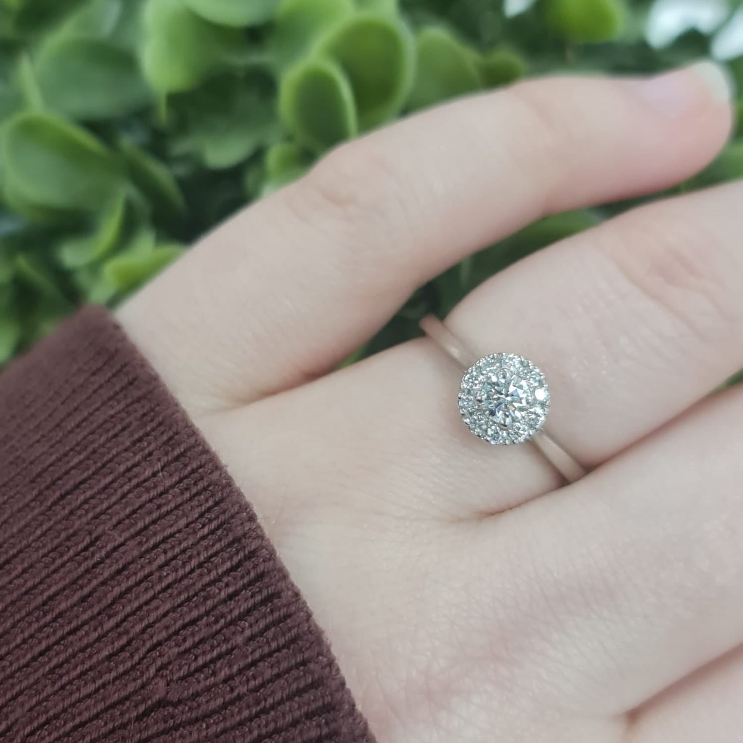 Platinum Diamond Solitaire GIA 0.23 F VS1
