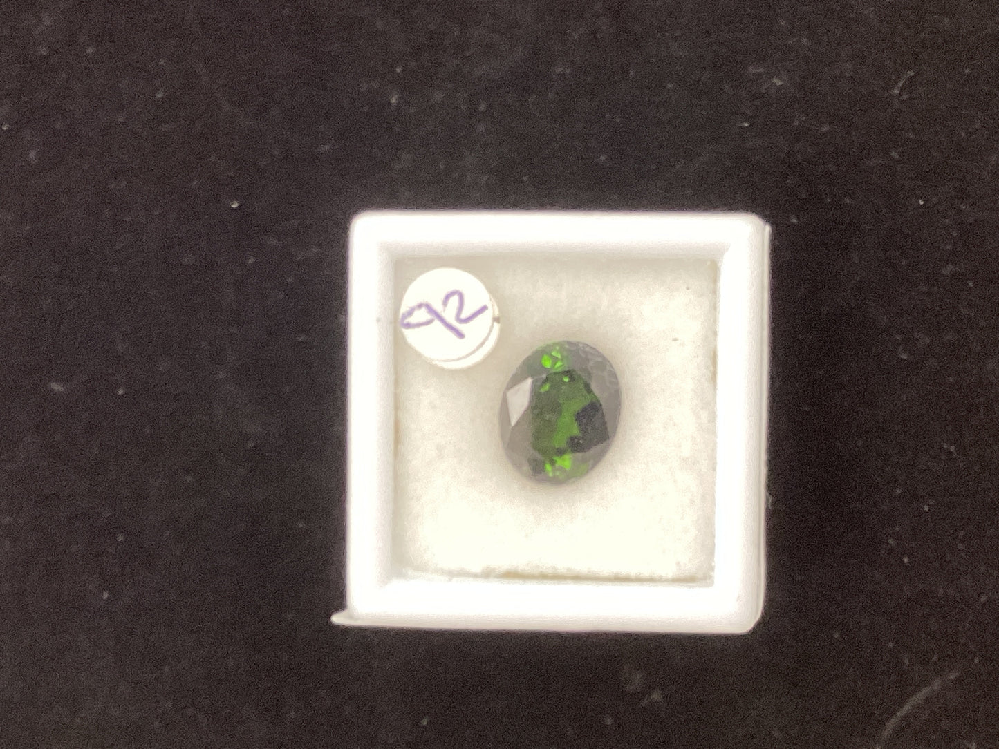 Oval Dark Green Tourmaline GT25