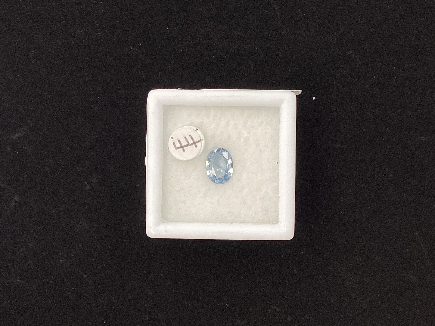 Oval Blue Sapphire B135