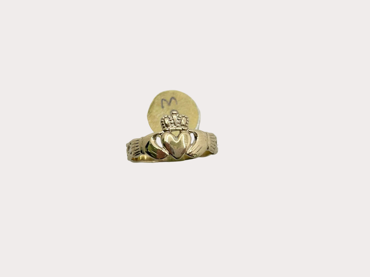 9ct Gold Small Claddagh Ring