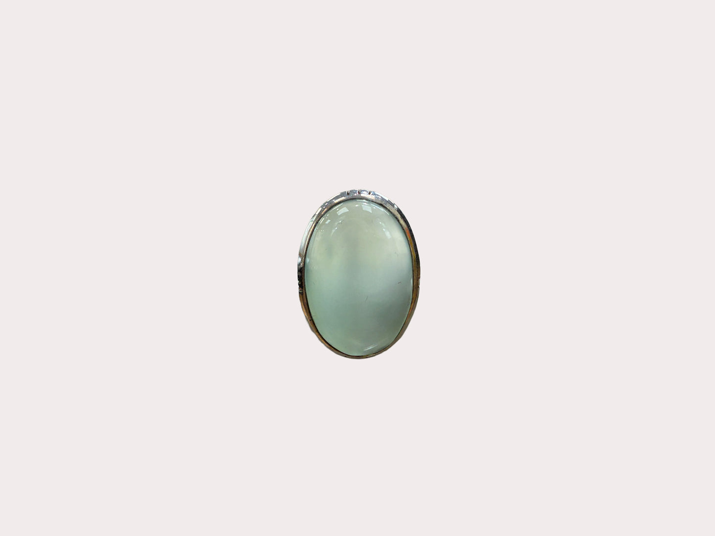 Sterling Silver Chalcedony Ring