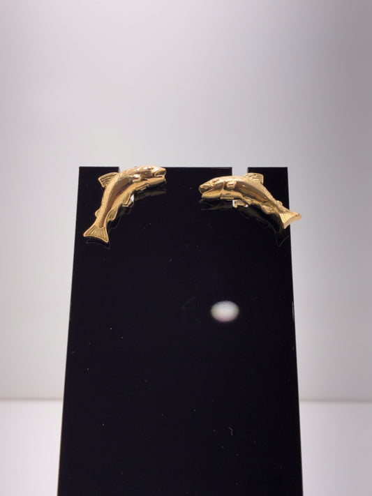 18ct Salmon Cufflinks