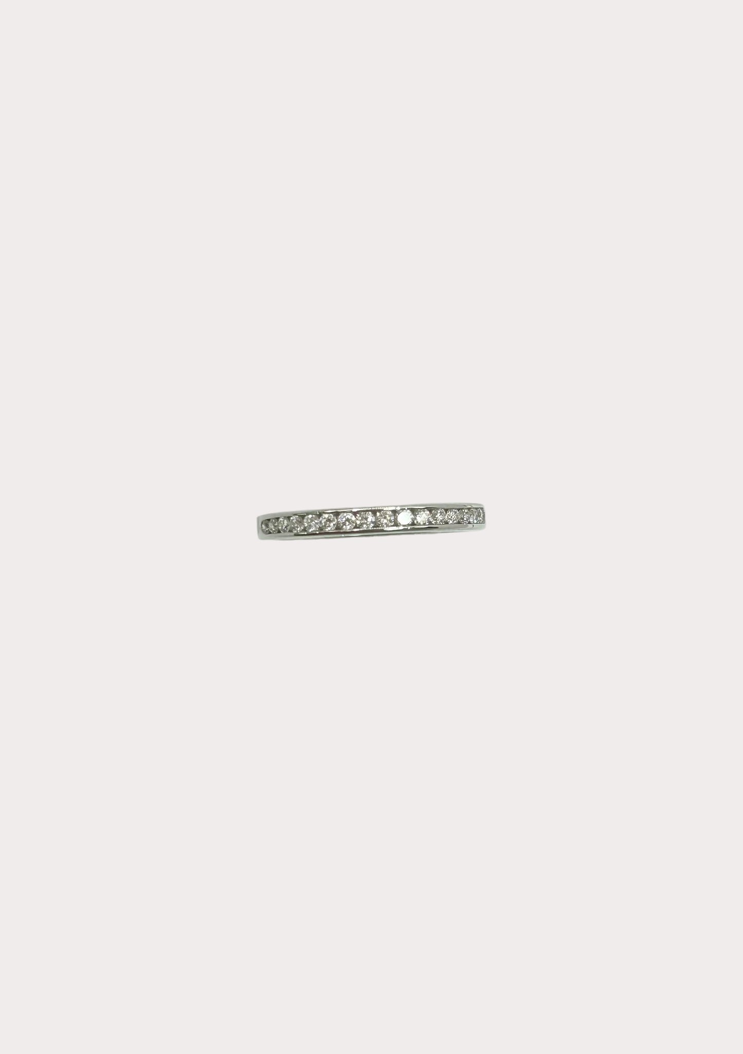 18ct White Gold Eternity Ring