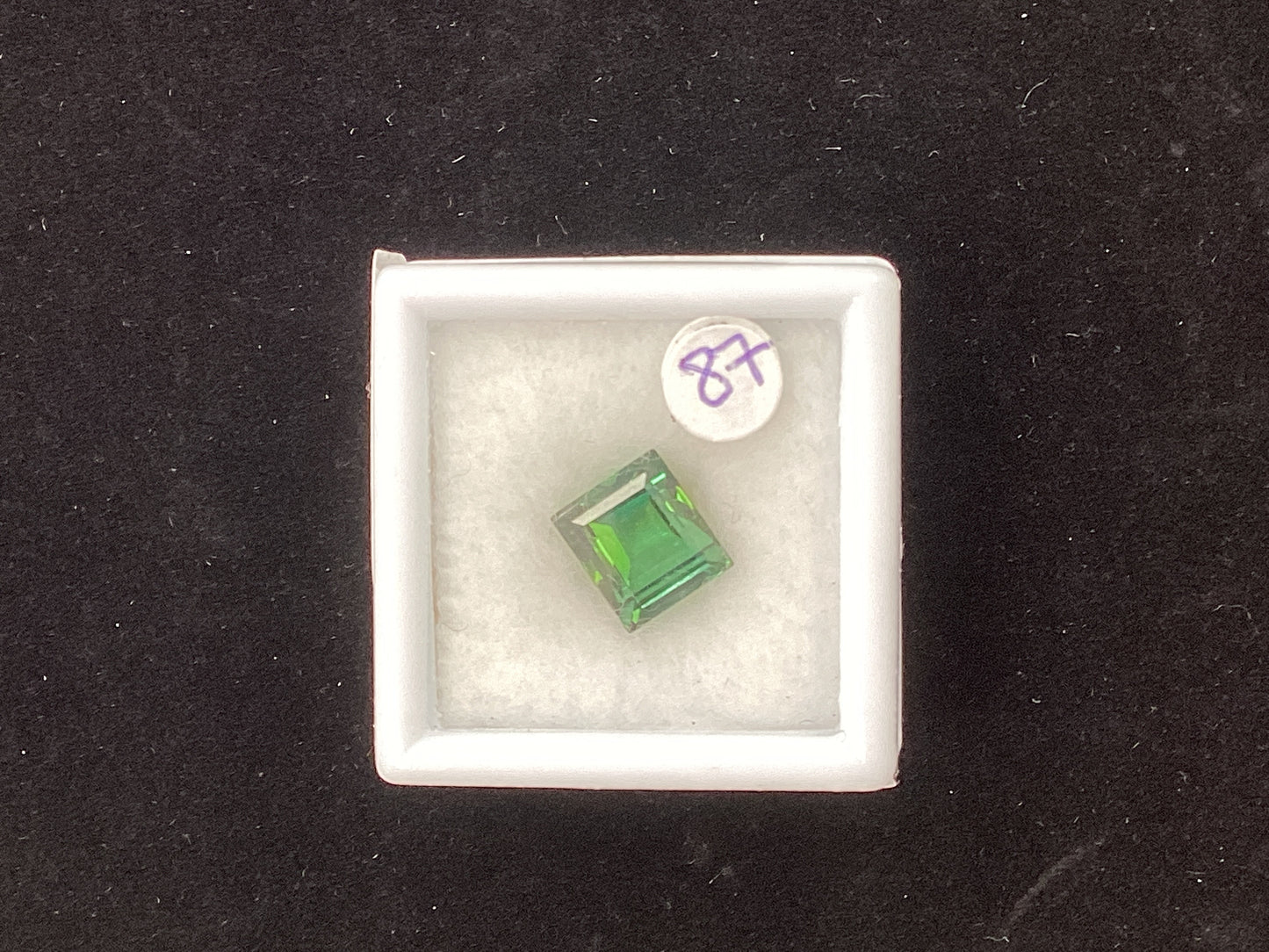 Square Green Tourmaline GT26