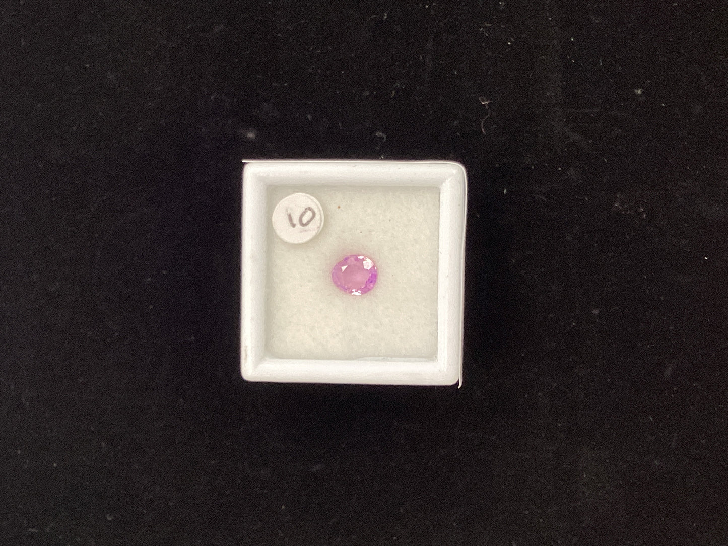 Round Pink Sapphire P54 5.7 x 5.0mm 0.69ct