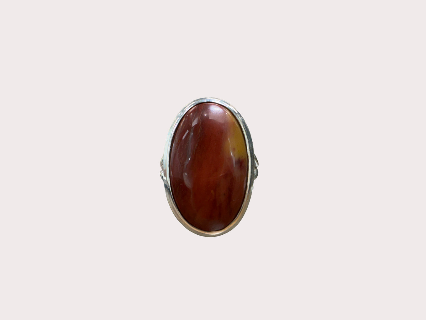 Sterling Silver Mookani Te Jasper Ring