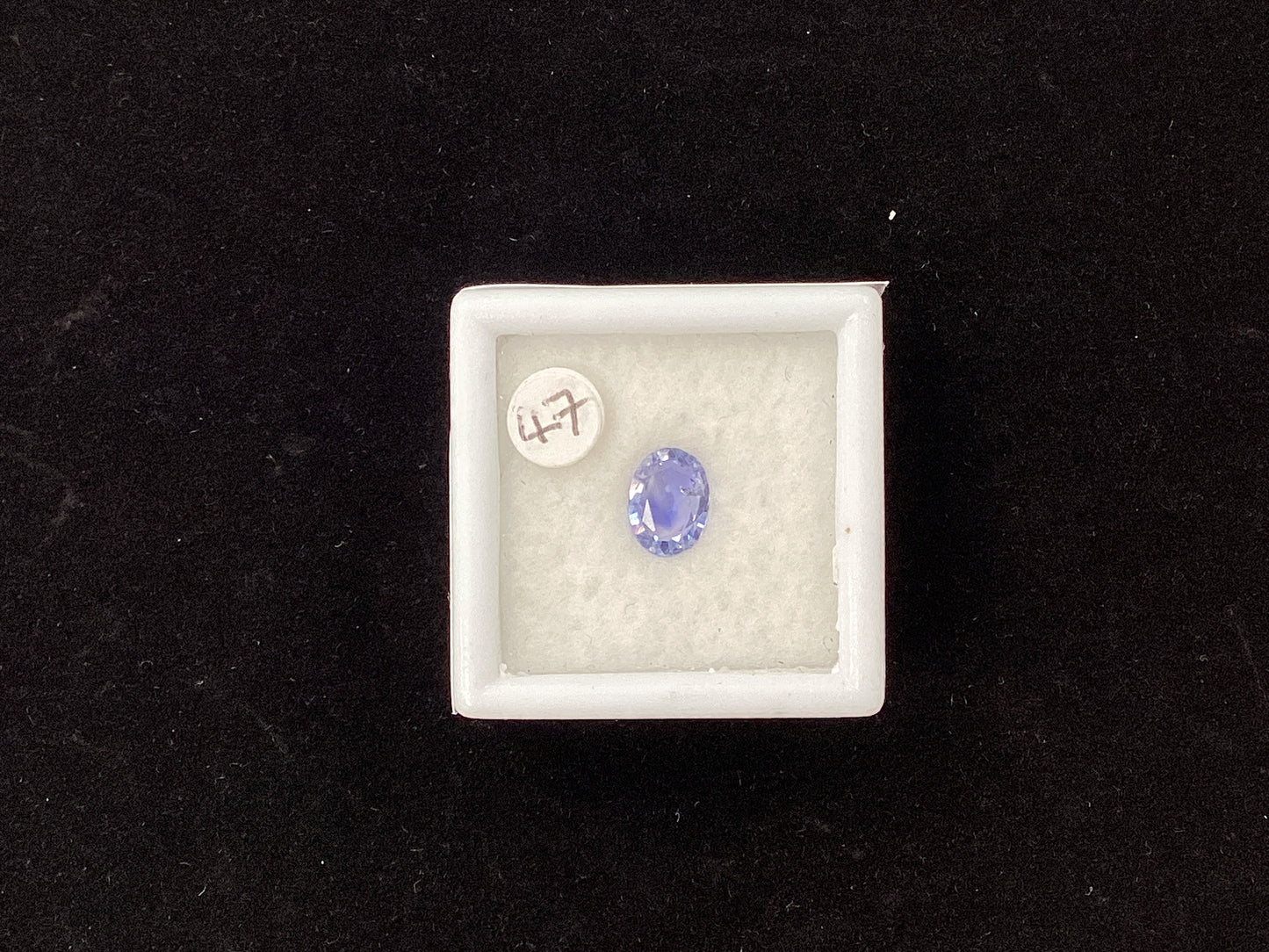 Blue Oval Sapphire B23