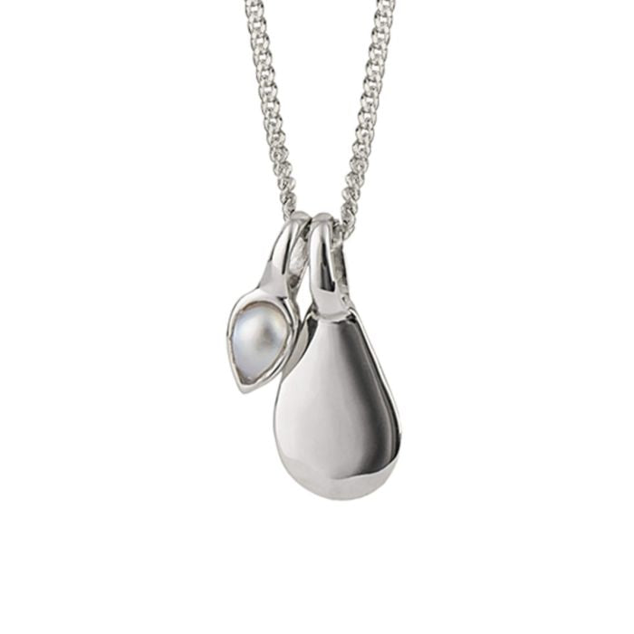 Sterling Silver June Pearl Pendant