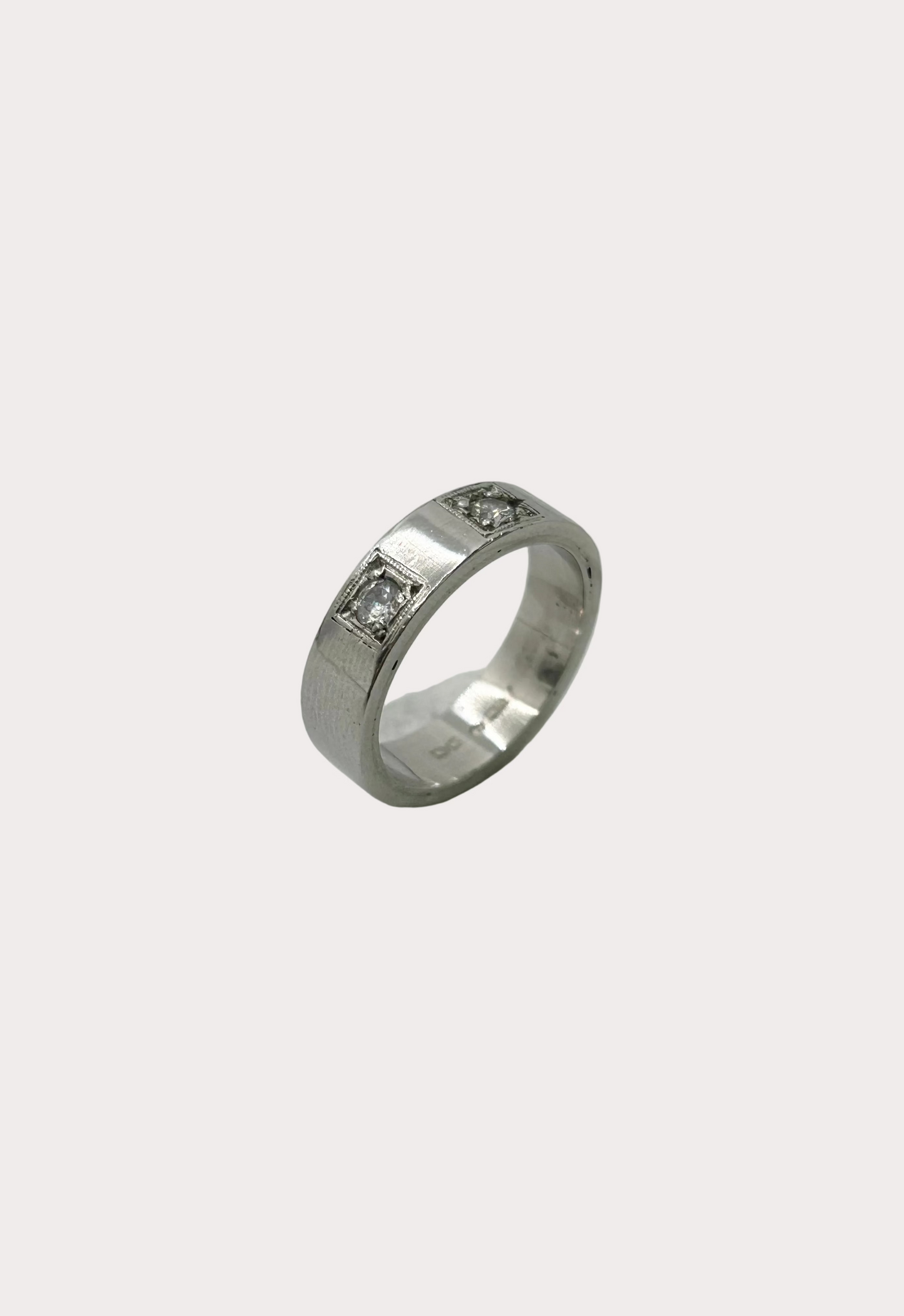 Pre-Owned Platinum and Diamond Ring