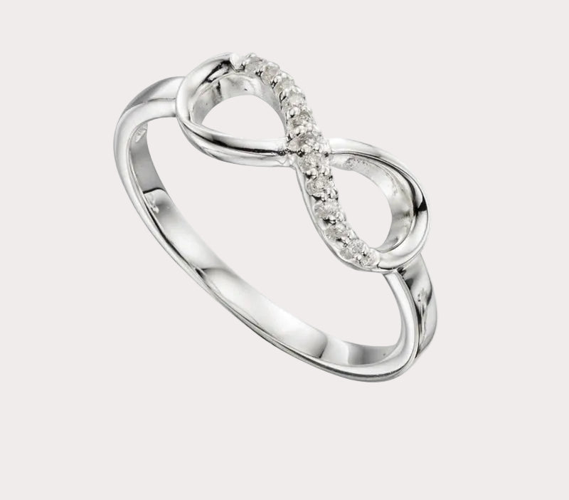 Sterling Silver Infinity Ring