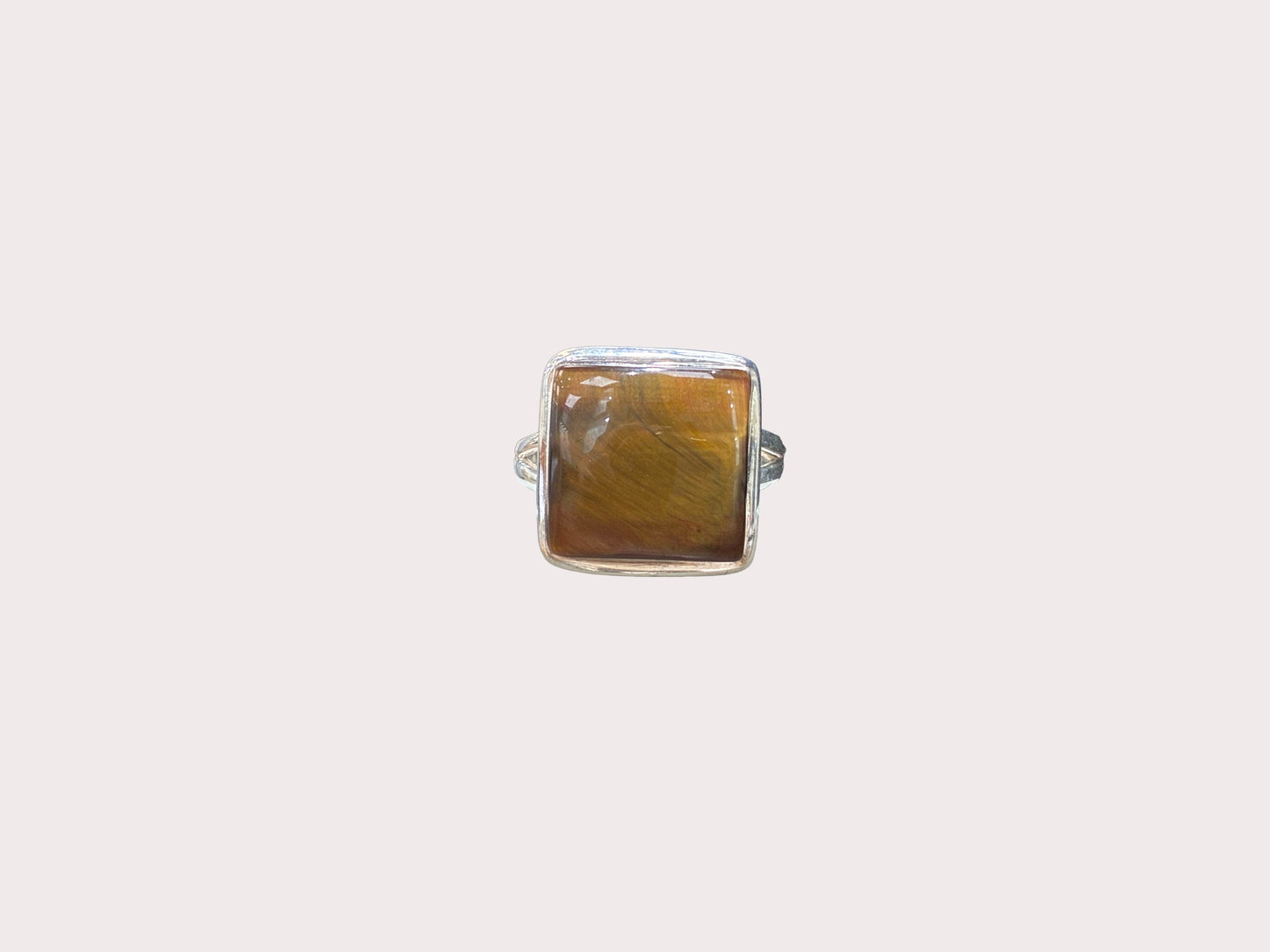 Sterling Silver Tiger Eye Ring
