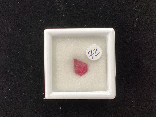 MRJ5291 Kite Shape Pink Tourmaline 7 x 5.6mm 0.72ct