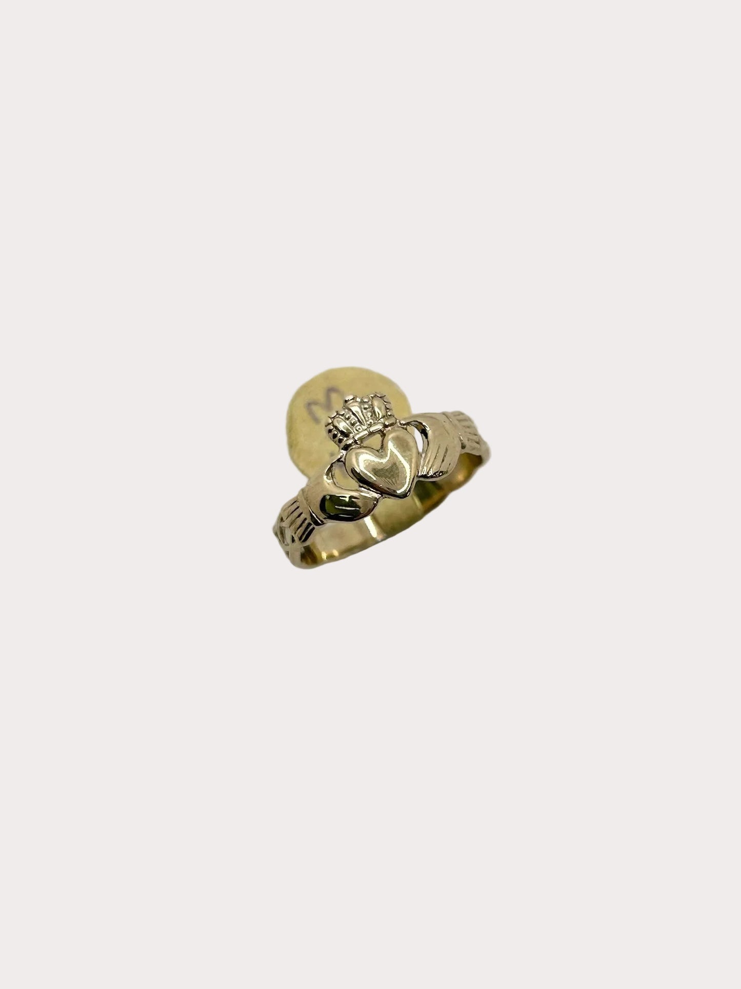 9ct Gold Small Claddagh Ring