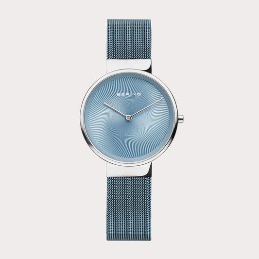 BERING Ladies Blue and Silver watch
