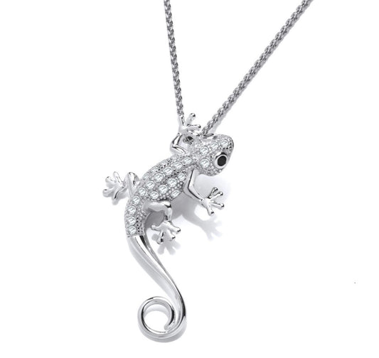 Sterling Silver Salamander Pendant