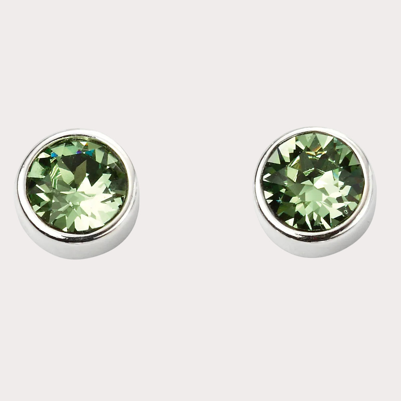 Sterling Silver Crystal Earrings