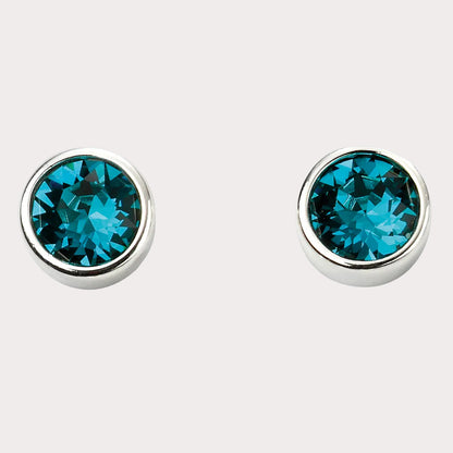 Sterling Silver Crystal Earrings