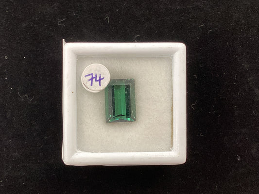 Octagon Green Tourmaline GT17