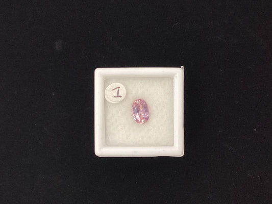 Pink Oval Sapphire P5O 7.9x5.2mm 1.15ct