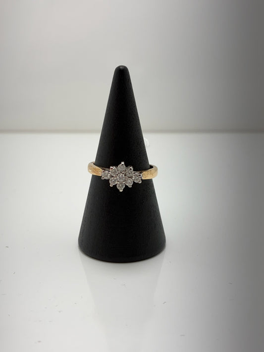 9ct Diamond Ring 12