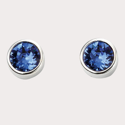 Sterling Silver Crystal Earrings