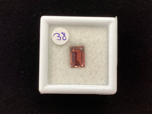 MRJ5257 Octagon Pink Tourmaline 7.6 x 5.1mm 1.08ct