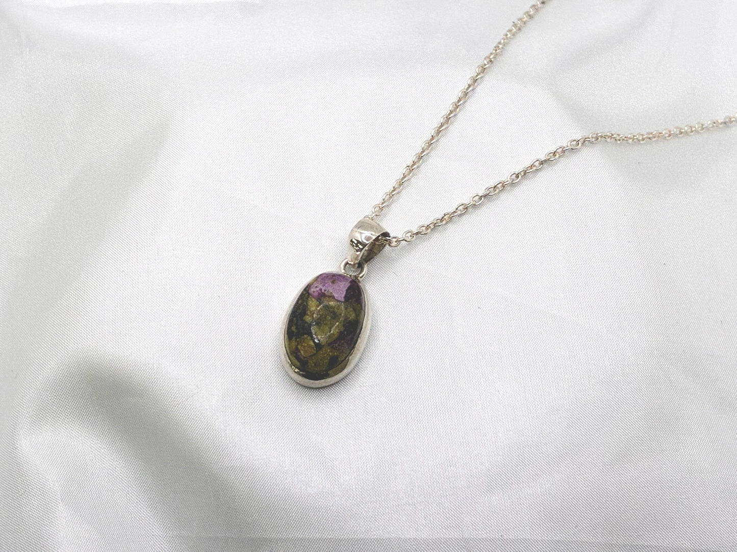 Sterling Silver Azurite Pendant