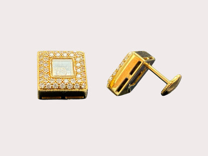 Pre-Owned 18ct Chopard Happy Sport Earrings
