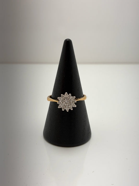 9ct Diamond Ring 34