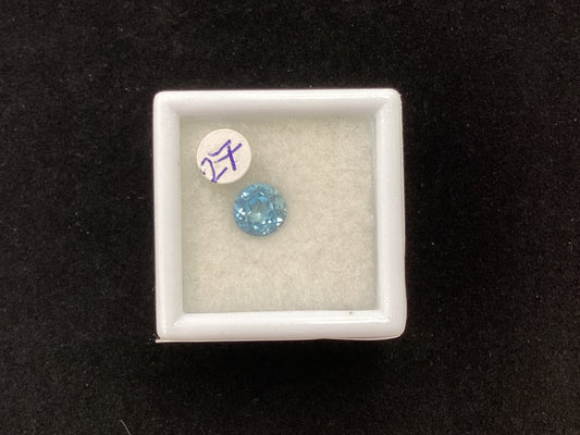 Round Aqua 6mm 0.83ct