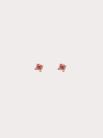 9ct White Gold Studs