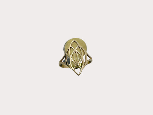 9ct Marquise Celtic Design 1.2g