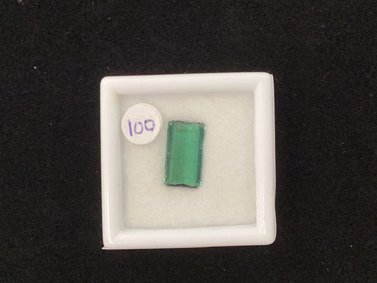 Emerald Cut Green Tourmaline GT41