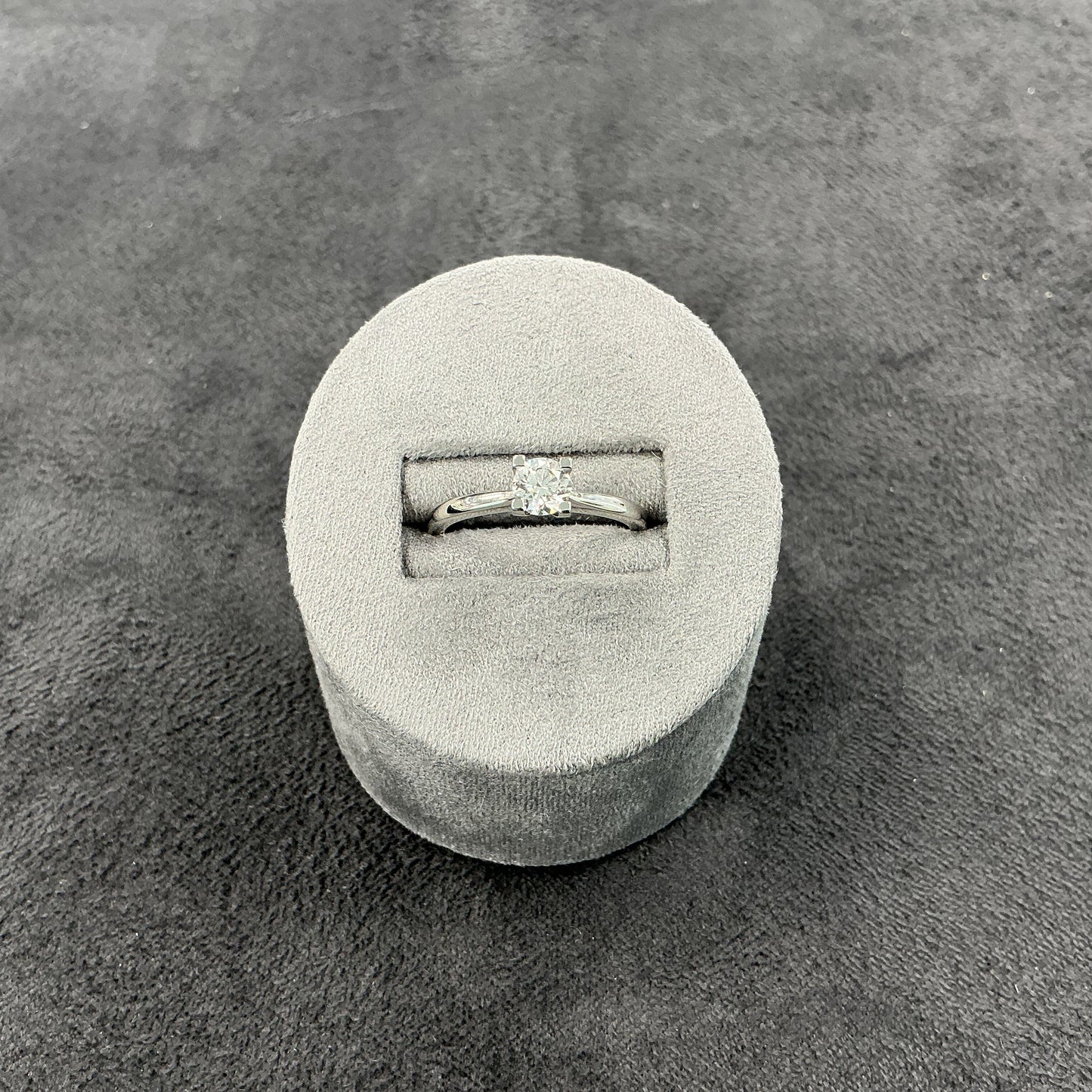 Platinum Diamond Solitaire GIA 0.50 G VS2