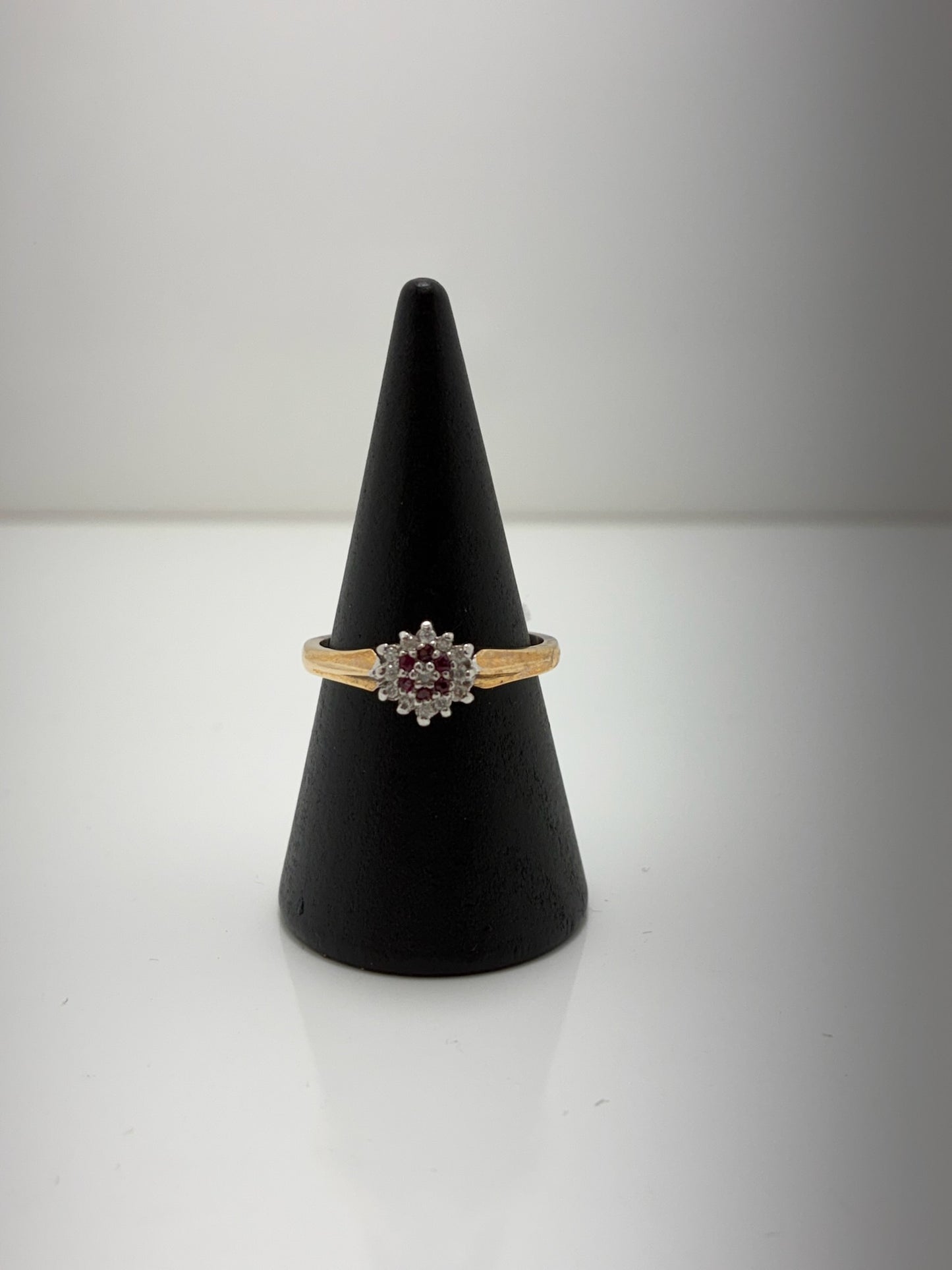 9ct Ruby And Diamond Ring 11