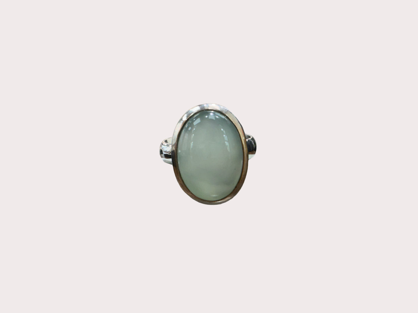 Sterling Silver Chalcedony Ring