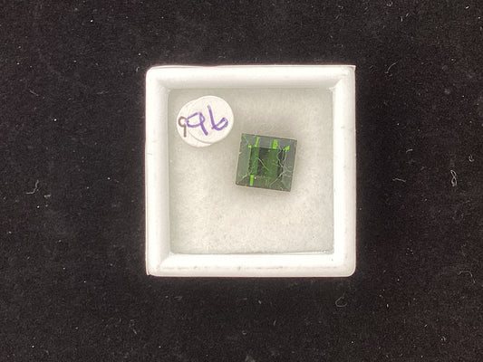Square Green Tourmaline GT33