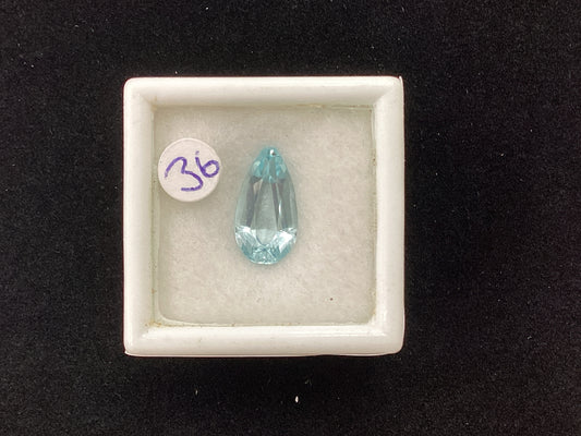Pear Shaped Aqua A41
