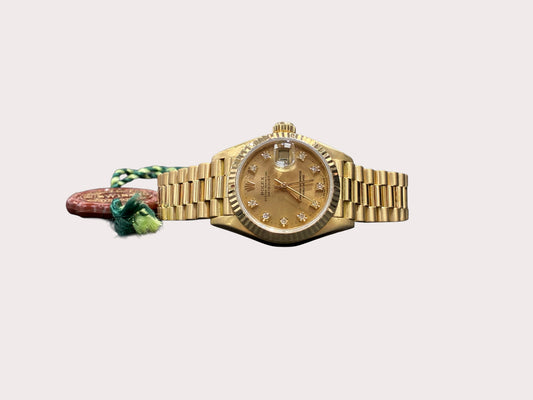 Pre-Owned Rolex Ladies Diamond Datejust