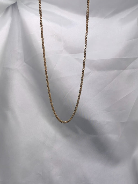 9ct Yellow Gold 18inch Franco Chain