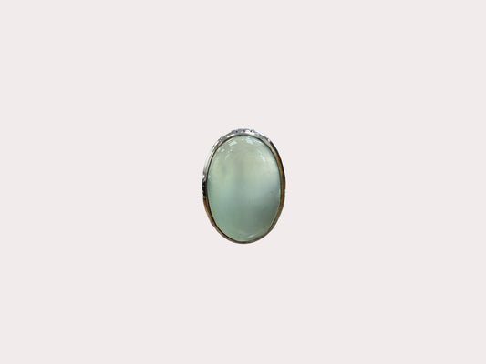 Sterling Silver Chalcedony Ring