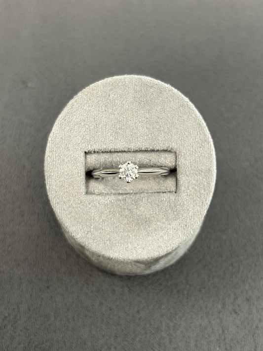 Platinum Diamond Solitaire GIA 0.30 F VS1