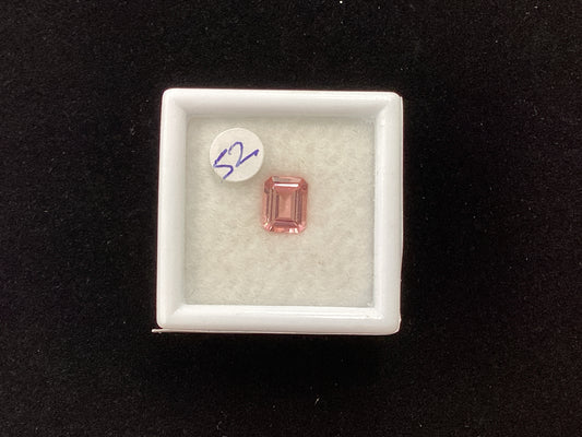 MRJ5271 Octagon Pink Tourmaline 6.3 x 4.9mm 0.74ct
