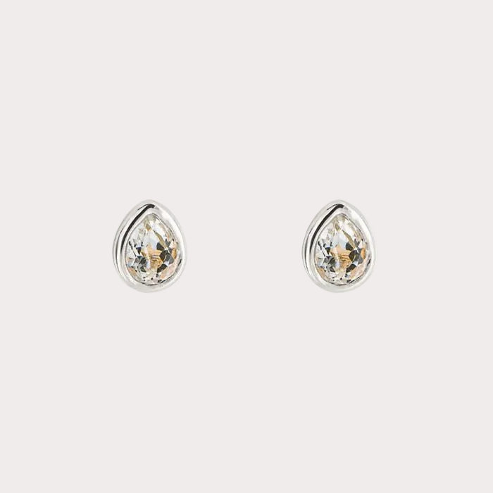 Sterling Silver Semi Precious Natural Studs