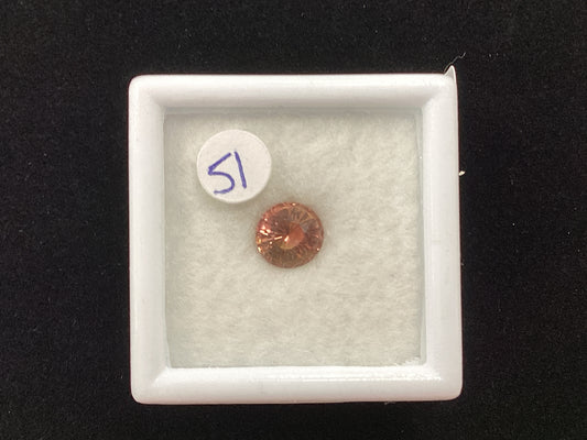 MRJ5270 Round Pink Tourmaline 5.7 x 5.8mm 0.80ct