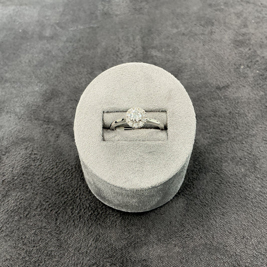 Platinum Diamond Solitaire GIA 0.23 F VS1